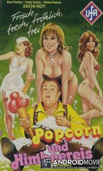 Воздушная кукуруза и малиновое мороженое / Popcorn und Himbeereis